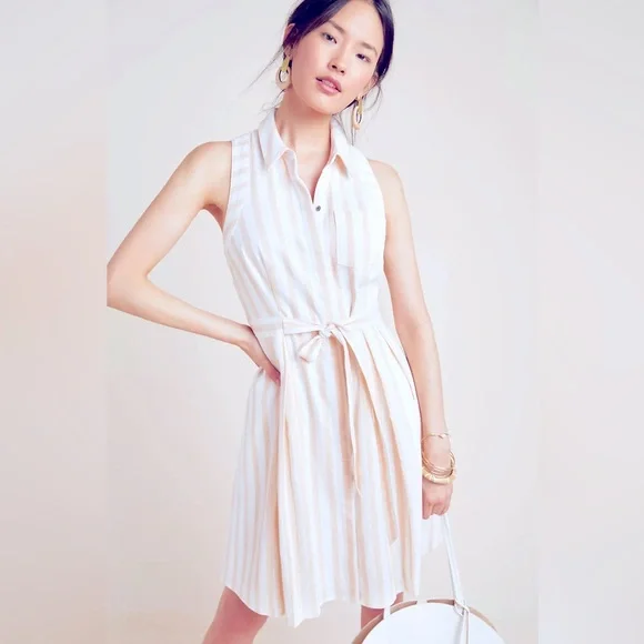Anthropologie Billie shirt dress new with tags 14 - Picture 1 of 12
